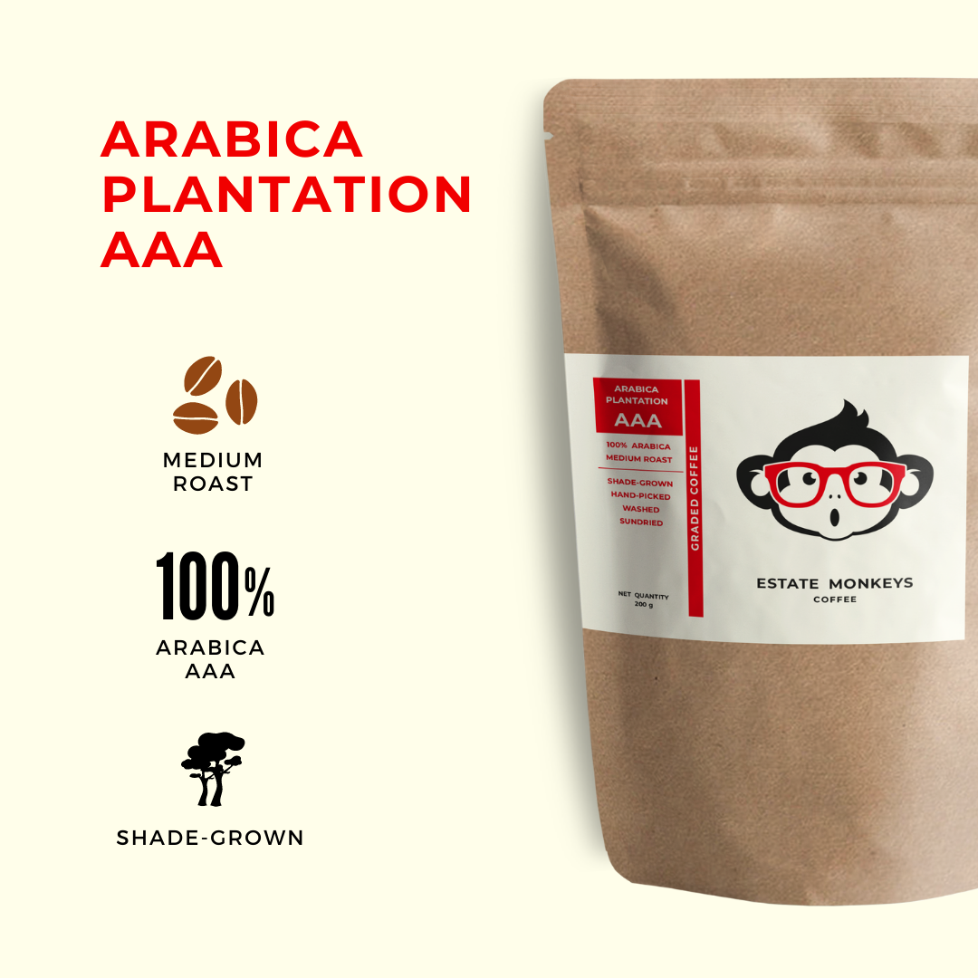 AAA - ARABICA PLANTATION (200g) - ESTATE MONKEYS